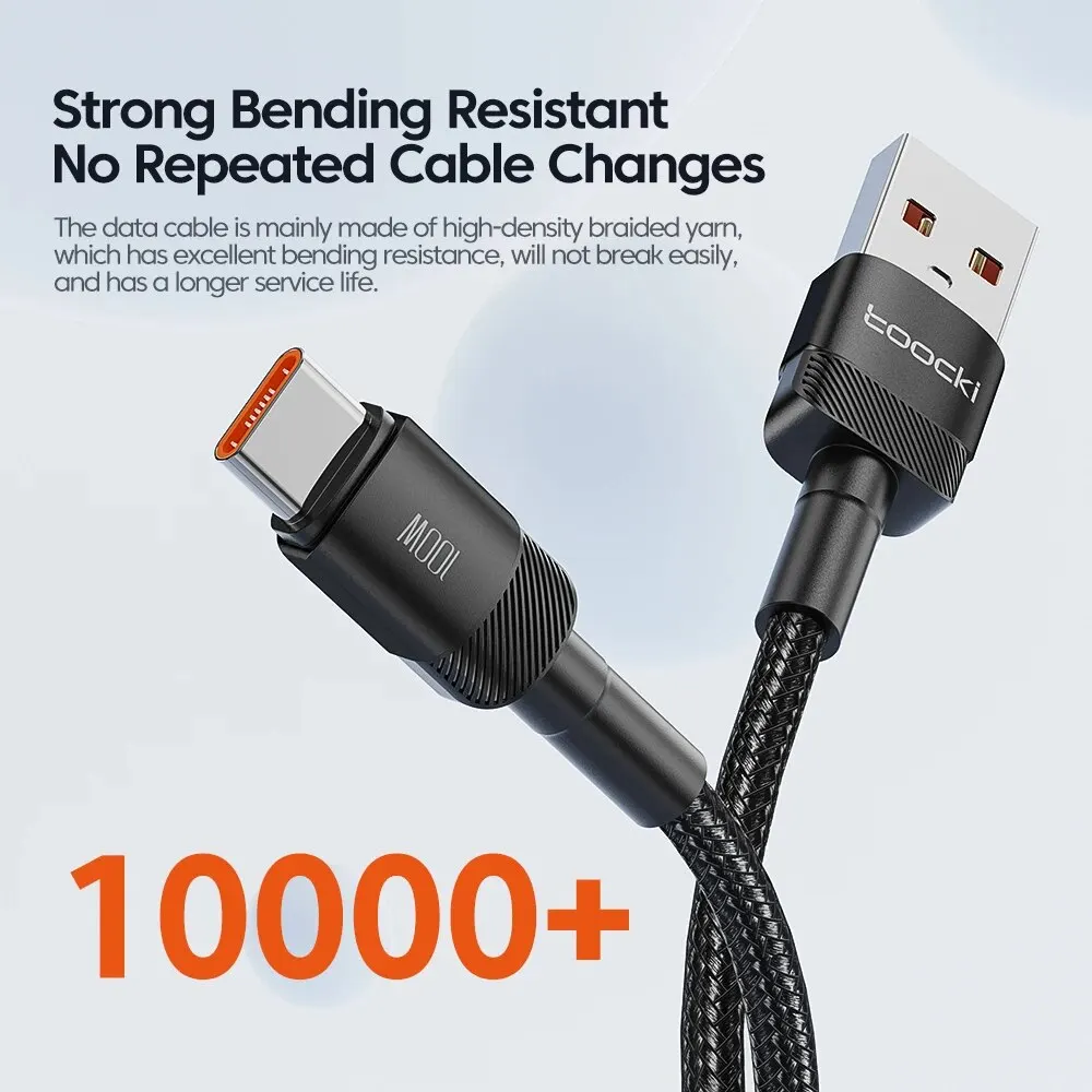 Toocki Cable USB-C Compatible iPhone 15/14/13 Carga Rápida - imagen 5
