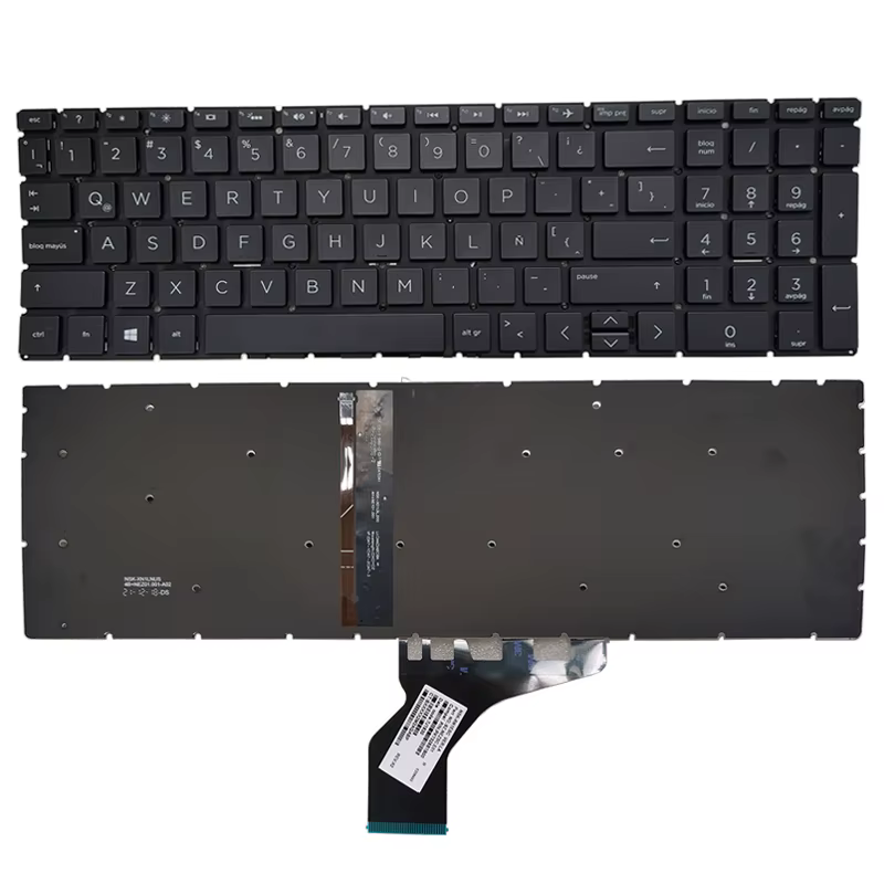 Teclado comparado con otro modelo