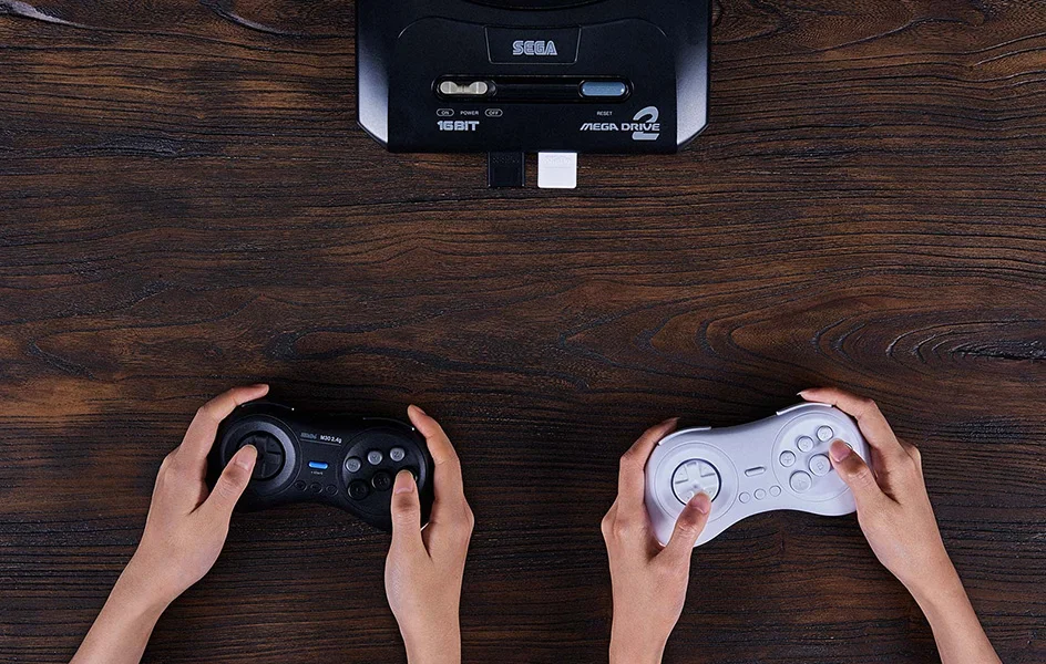 Detalle de los botones del mando 8BitDo M30