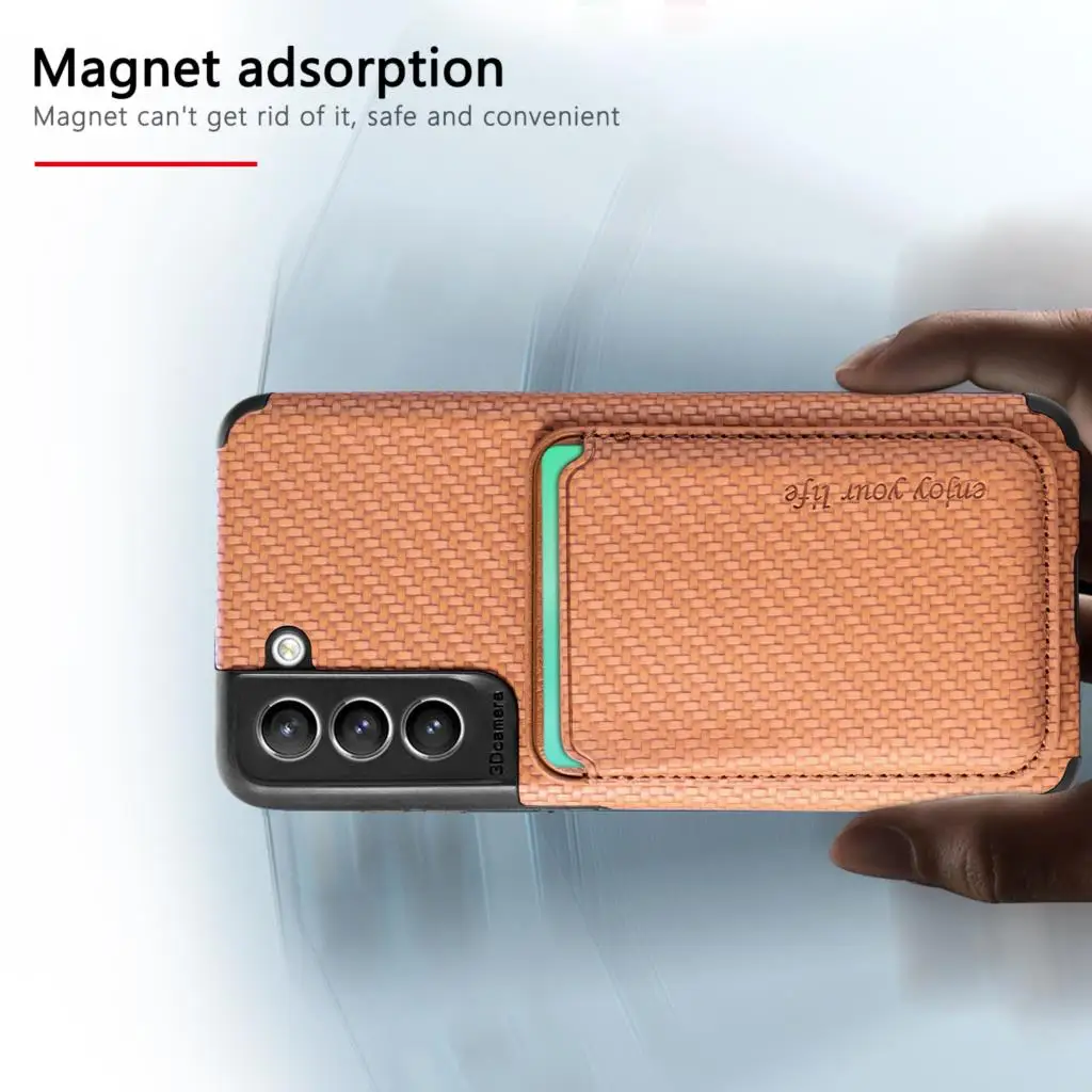 Samsung Funda Magnética Móvil Cargador Inalámbrico MagSafe Tarjetero - imagen 3