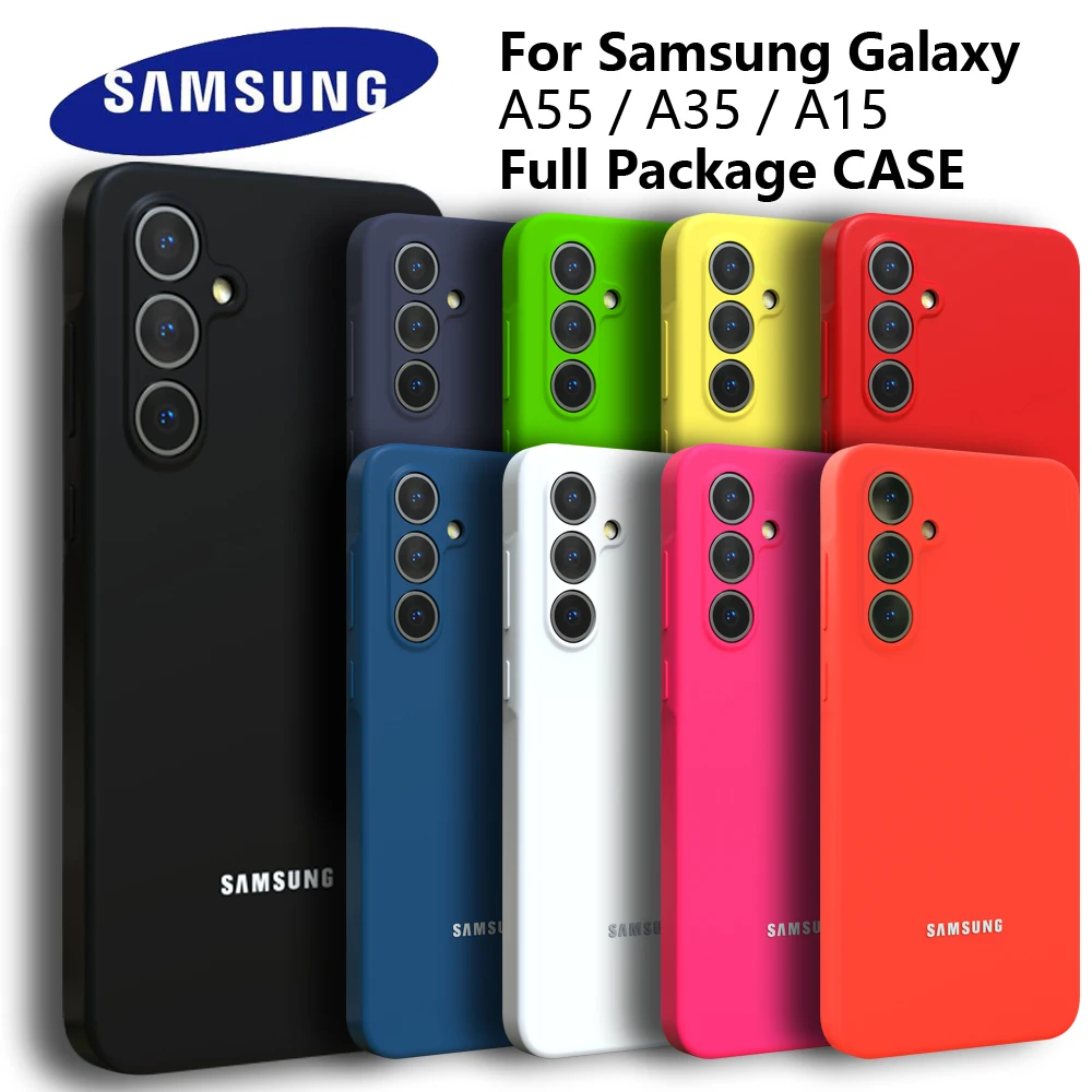 Funda Silicona Samsung Galaxy A55 – Protección Suave Antigolpes