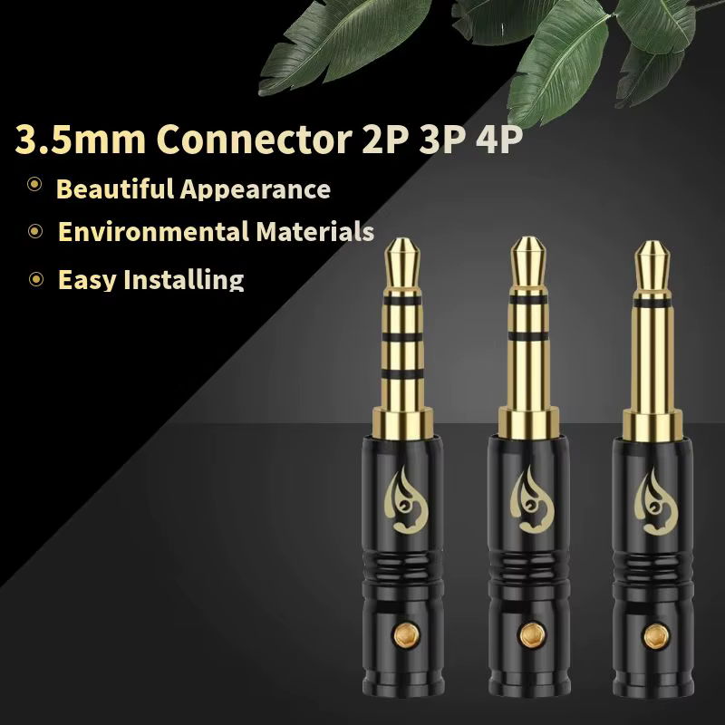 Conector 3,5 mm - vista frontal