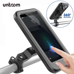 Soporte Impermeable Teléfono Bicicleta Montaje Manillar