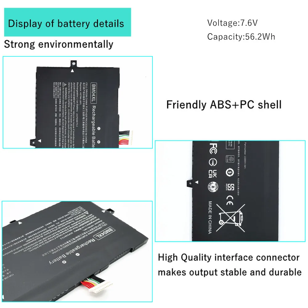 Batería HP EliteBook X360 1030 G3 – BM04XL - imagen 5