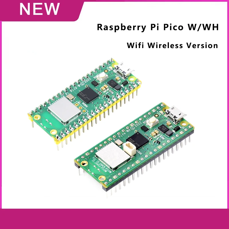 Raspberry Pi Pico W WH - Placa de desarrollo RP2040 con WiFi