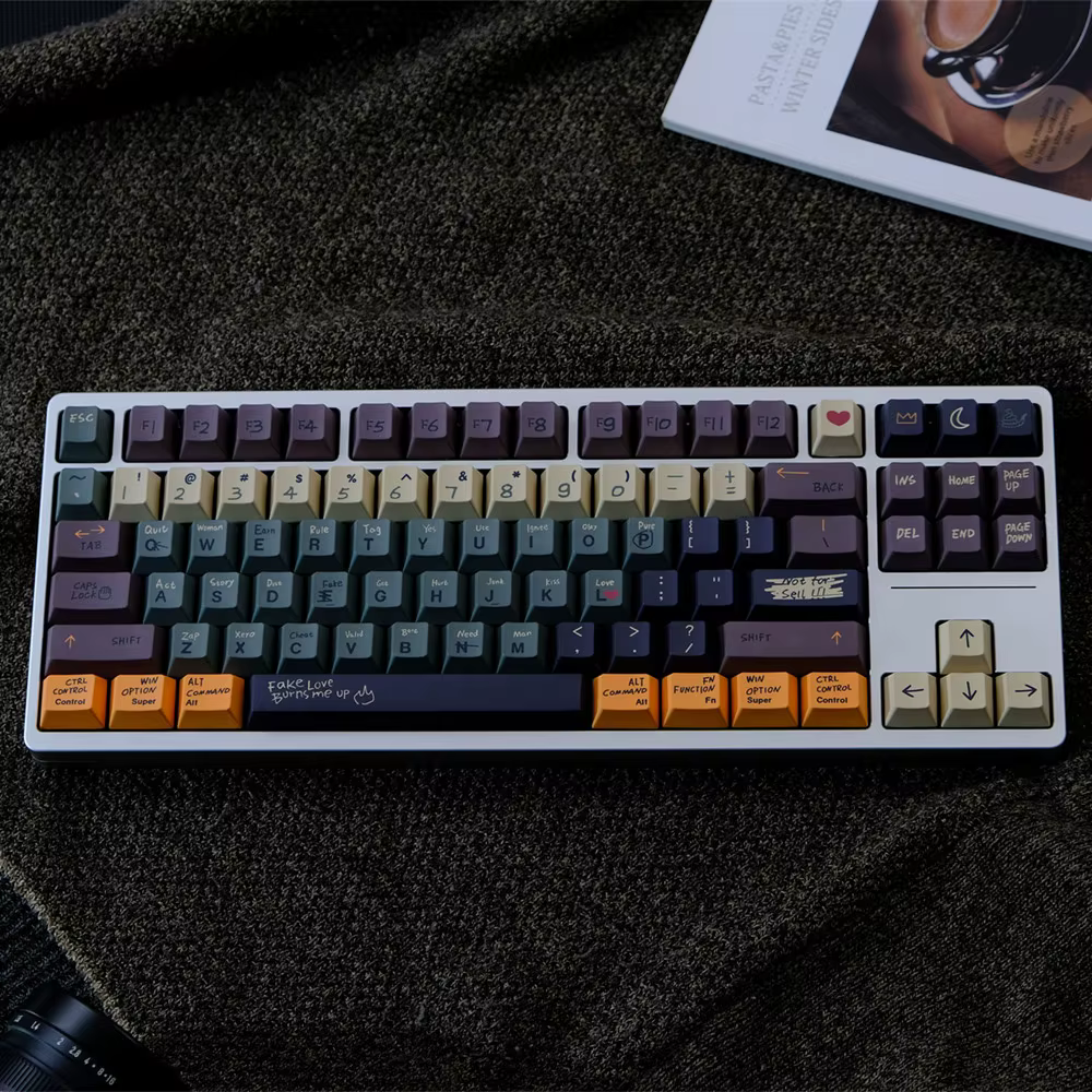 Love Story – Teclas PBT para Teclado Mecánico, Perfil Cherry