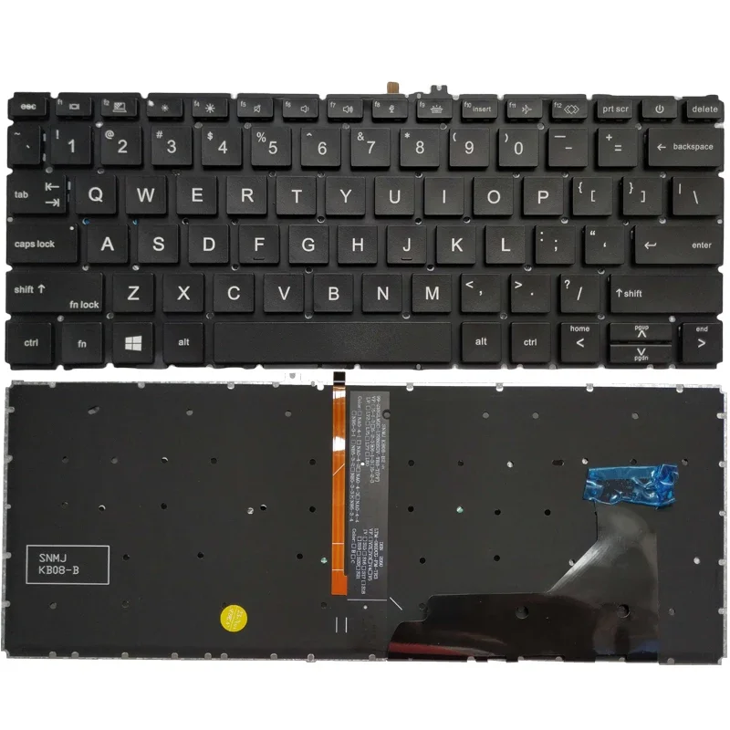 Teclado OPQRS retroiluminado para EliteBook