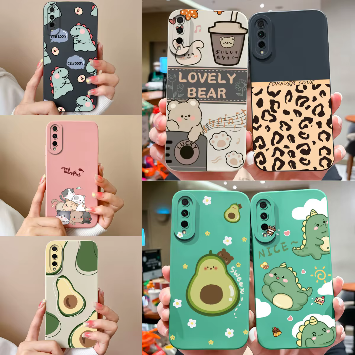 Funda Silicona Líquida Huawei P Smart Z / Pro – Dibujos Animados - imagen 5