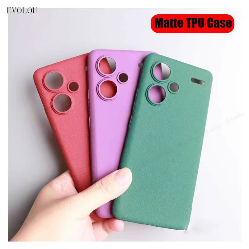 Funda Redmi Note 13 Pro+ de TPU mate con protección de cámara - imagen 3