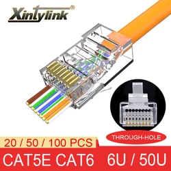 Conector Keystone RJ45 CAT6 8P8C - Montaje en Pared UTP
