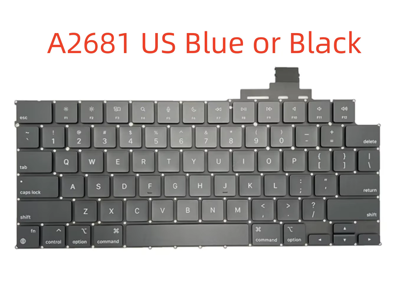 Teclado MacBook Air M2 negro