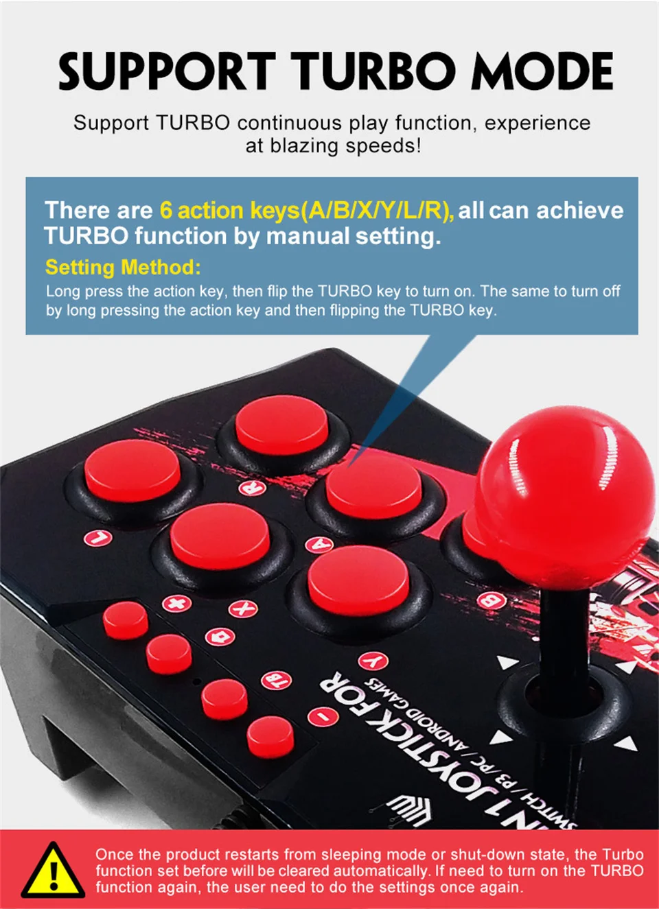 Función TURBO configurable