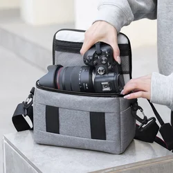 Bolso DSLR de nylon para Sony, Nikon, Canon y Panasonic