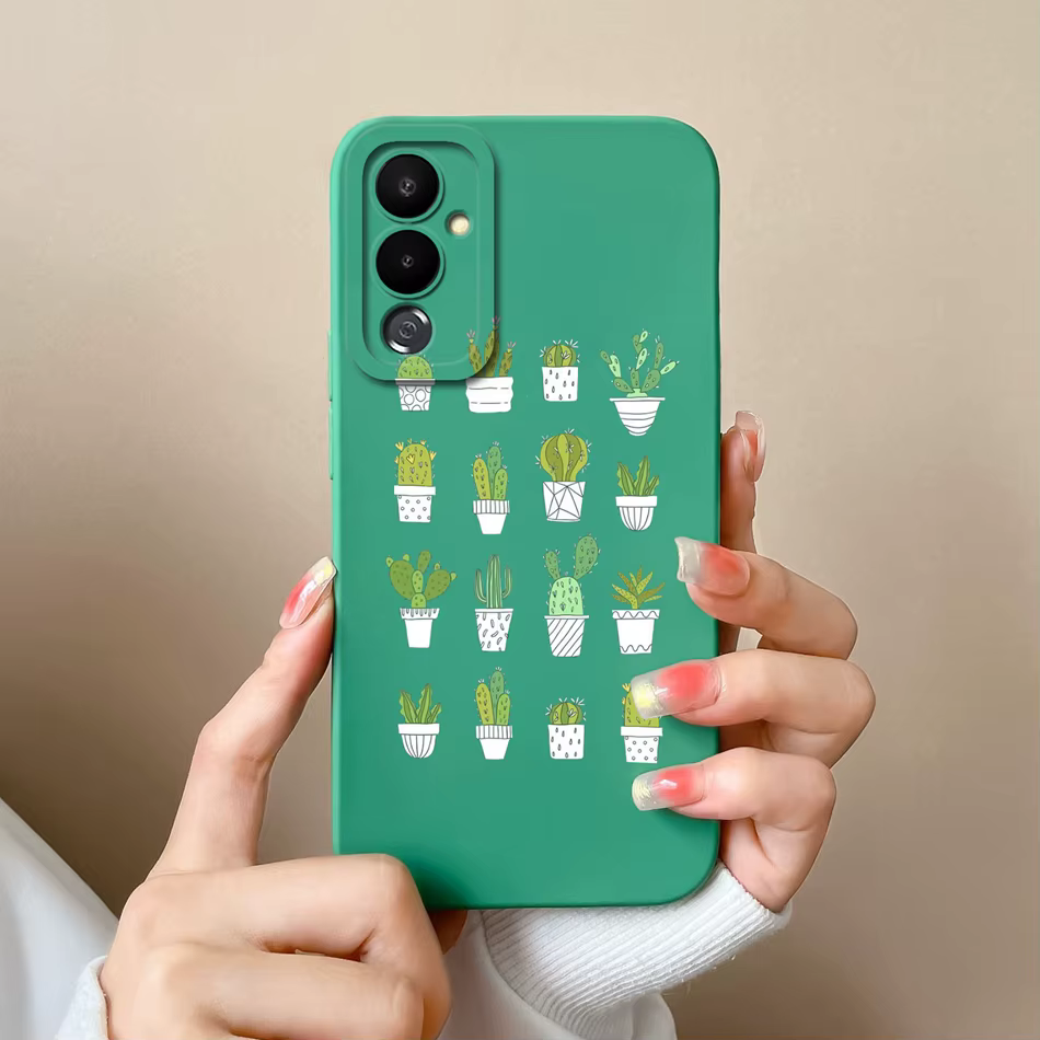 Funda Silicona Líquida Tecno Pova 4 Pro con Flores Antigolpes - imagen 2