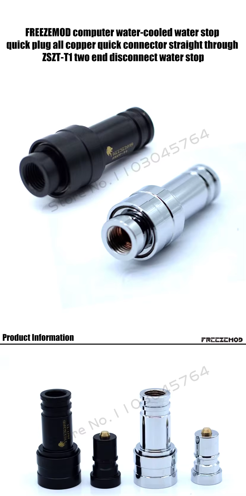 Detalle del mecanismo de desconexión rápida del kit FREEZEMOD