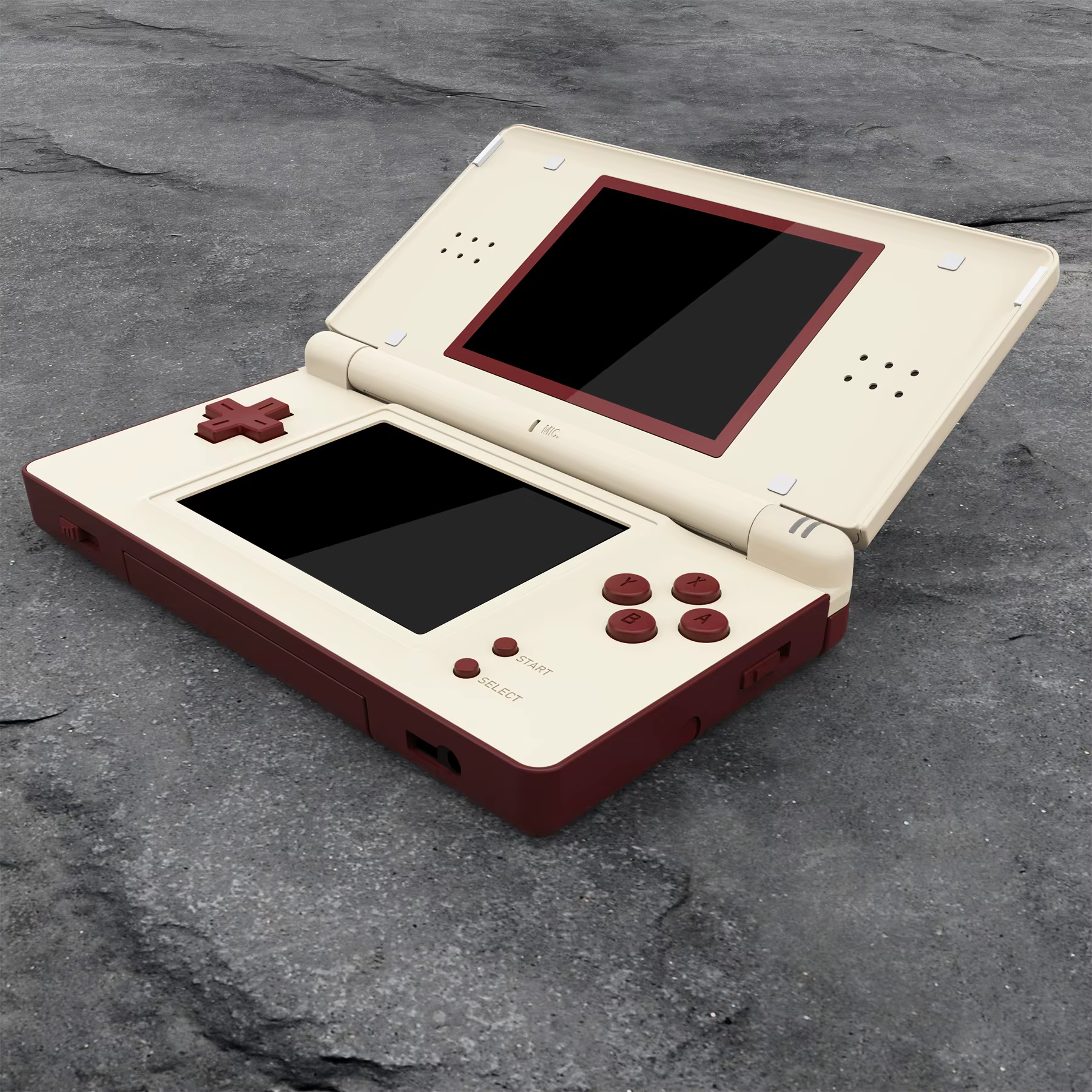 eXtremeRate Nintendo DS Lite – Carcasa de Repuesto Estilo FC - imagen 5