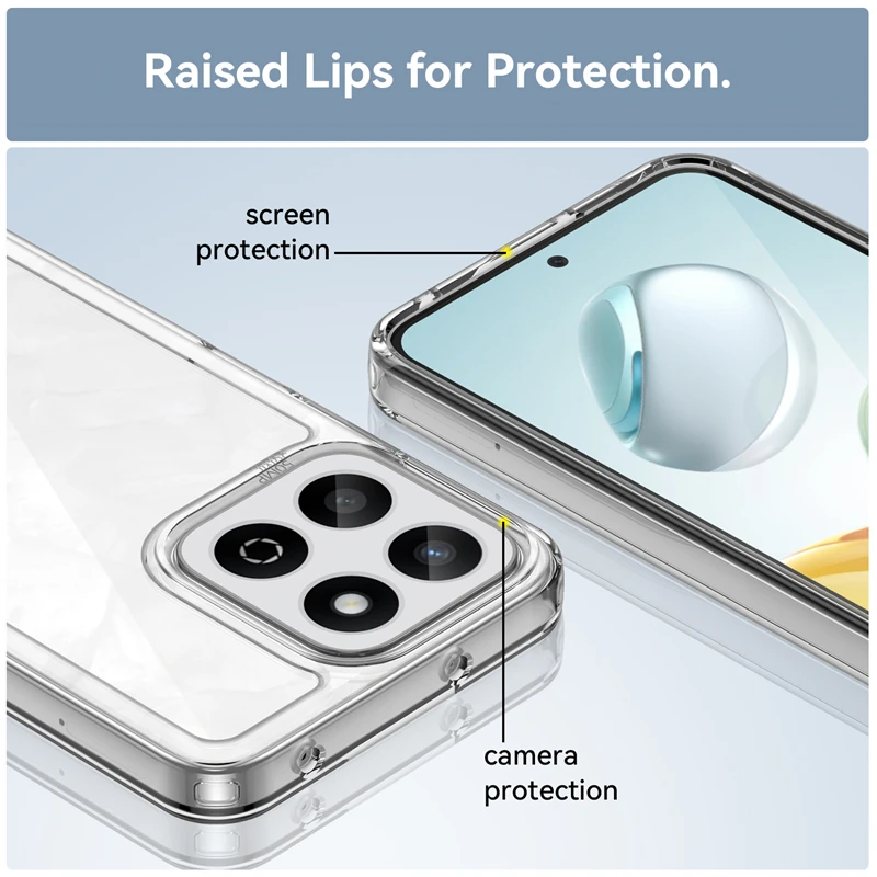 Funda Transparente Honor 200 – Protección Antigolpes Anticolisión - imagen 3