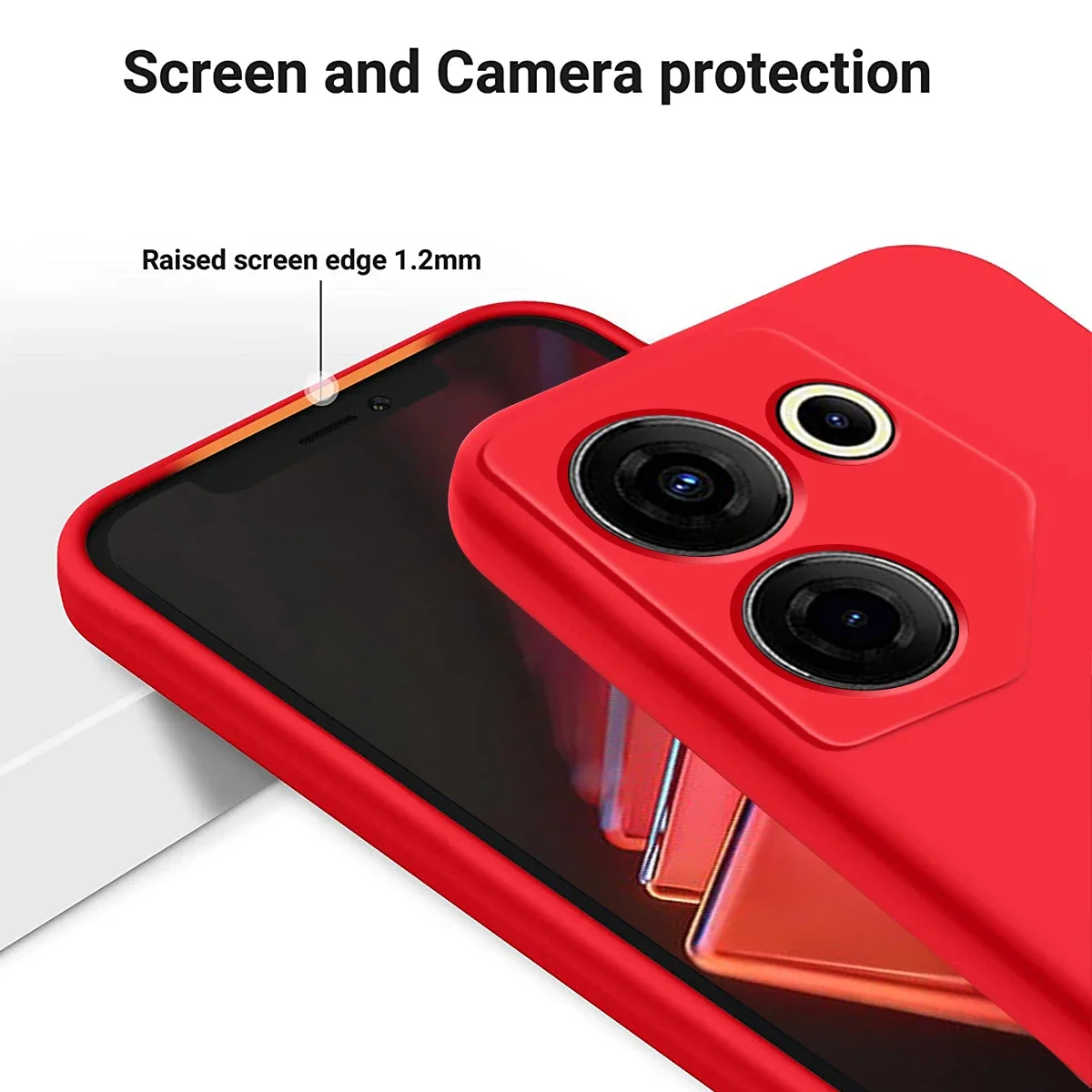 Funda Silicona Líquida Tecno Camon 20 Pro 5G con Correia Protectora - imagen 5
