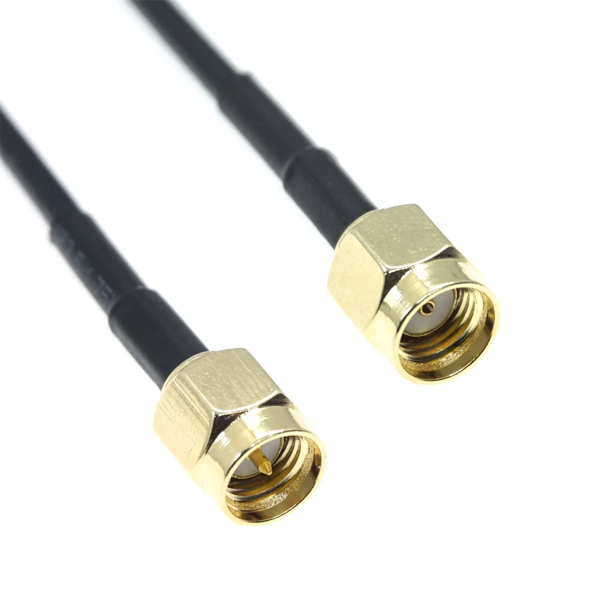 Detalle del conector SMA macho