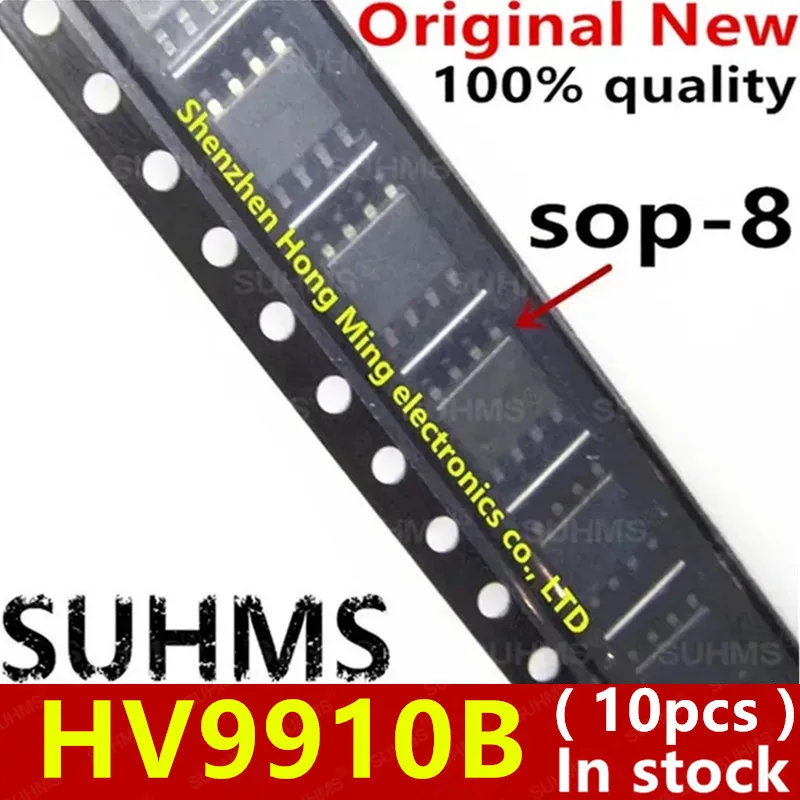 Chipset HV9910B vista superior