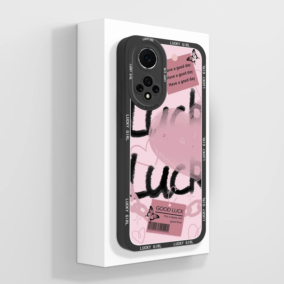 Funda puesta en el teléfono mostrando ajuste
