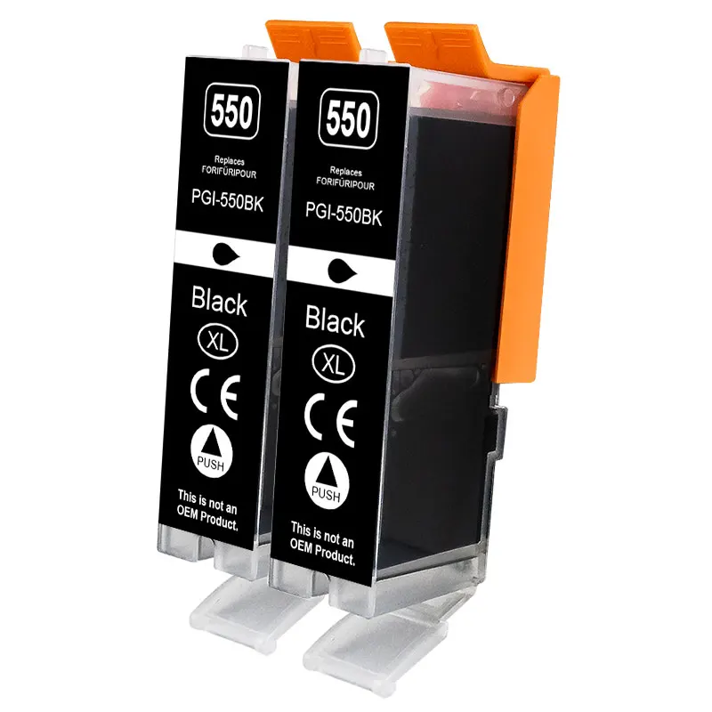 Cartuchos de tinta Canon CLI-551/PGI-550 compatibles con Pixma - imagen 5
