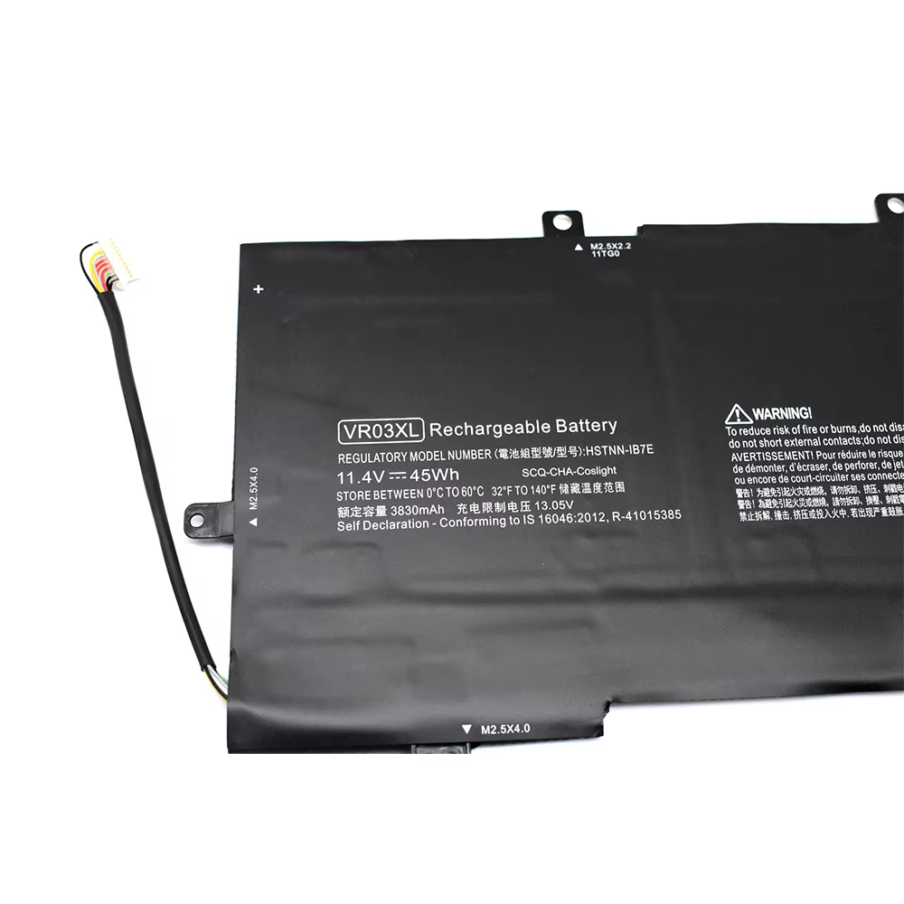 Batería VR03XL embalada para envío