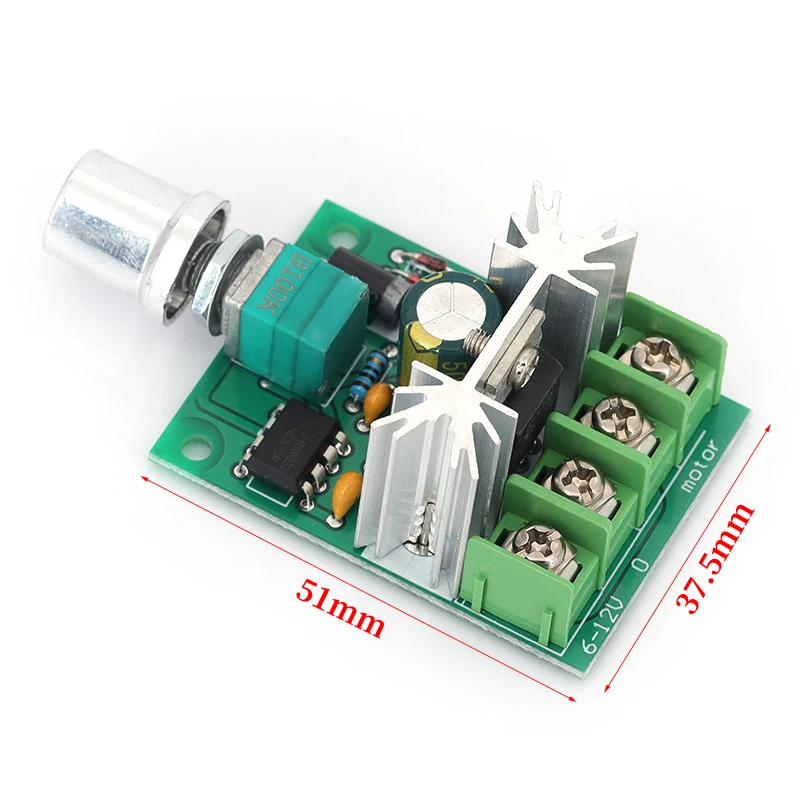 Controlador PWM Motor DC para Regulador de Velocidad - imagen 5