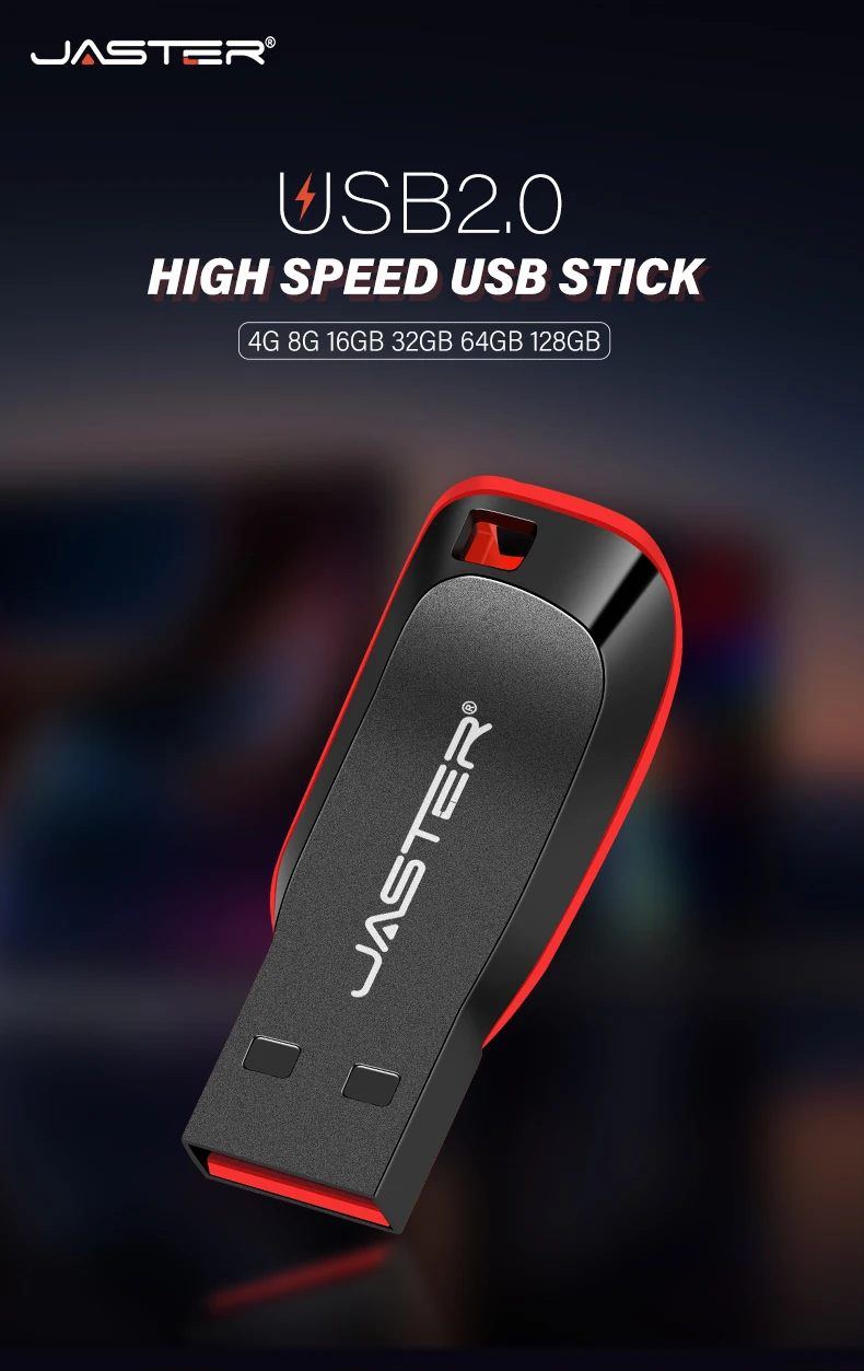 Pendrive USB 2.0 JASTER - visión