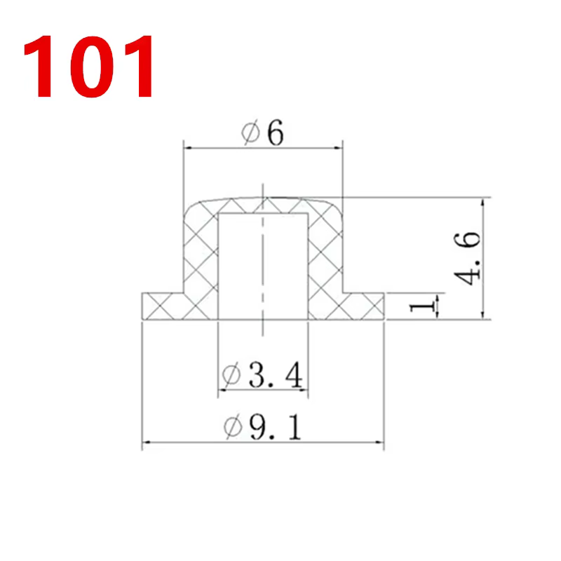 Tapa protectora reducto táctil Serie 6x6