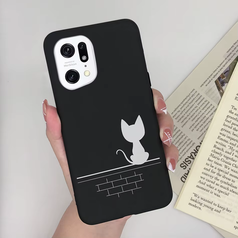 Funda colocada sobre el Oppo Find X5 Lite