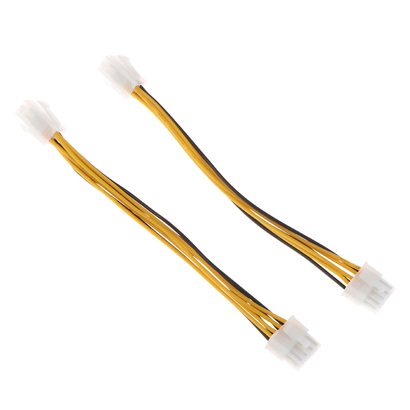 Adaptador fuente alimentación CPU 4 a 8 pines macho ATX 12V