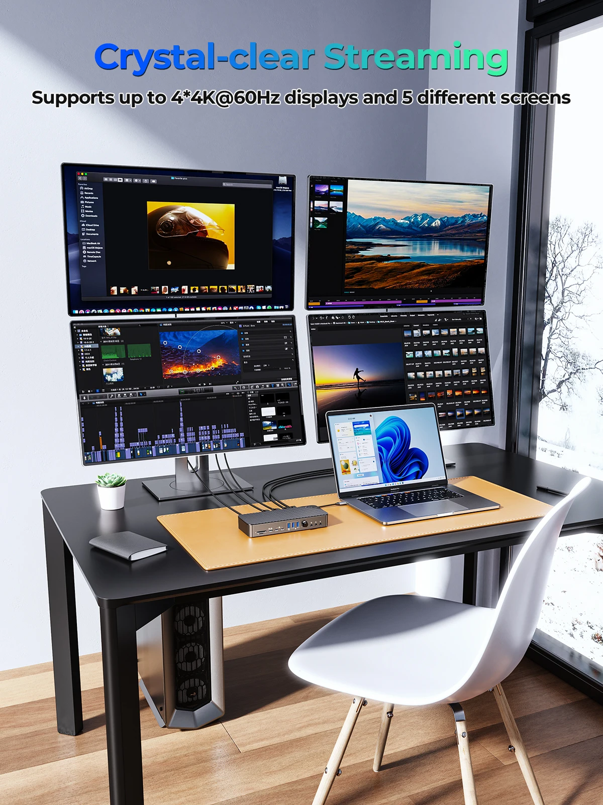 Conexión de múltiples monitores