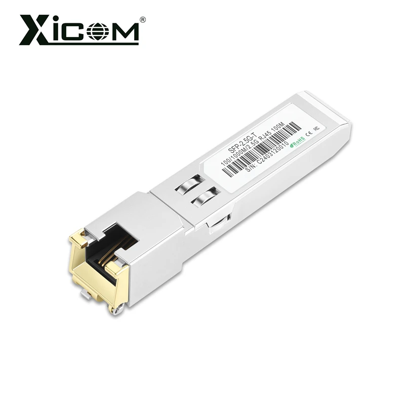 SFP 2.5G RJ45 Transceptor Compatible Cisco Mikrotik