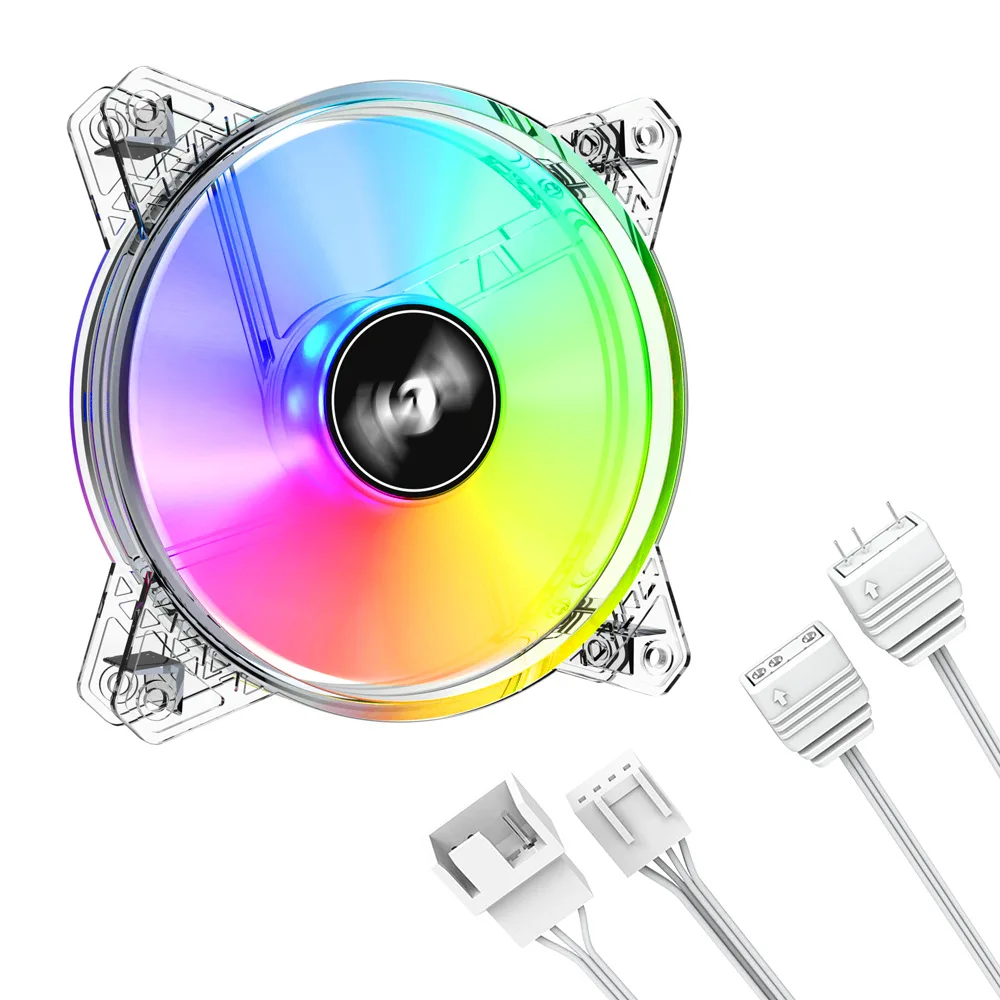 Ventilador PC 120mm PWM ARGB 5V con Control Térmico Inteligente - imagen 5
