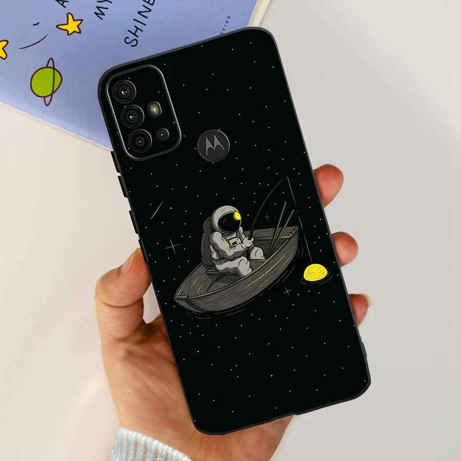 Detalle del diseño floral en la parte trasera de la funda