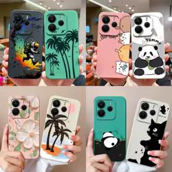 Xiaomi Redmi Note 14 Pro+ – Funda de Silicona con Dibujos