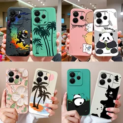 Xiaomi Redmi Note 14 Pro+ – Funda de Silicona con Dibujos
