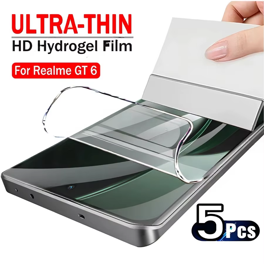 Protector Pantalla Hidrogel Realme 14 Pro GT Neo 7 Antigolpes - imagen 3