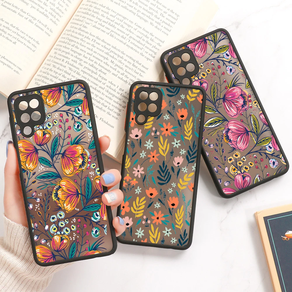 Funda Mate Floral Samsung A54 5G / A34 / A53 / A52 / A51 – Protección - imagen 5