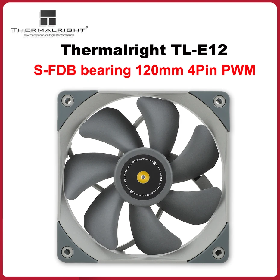Ventilador TL-E12 120mm PWM S-FDB – Silencioso 1500RPM para PC - imagen 5