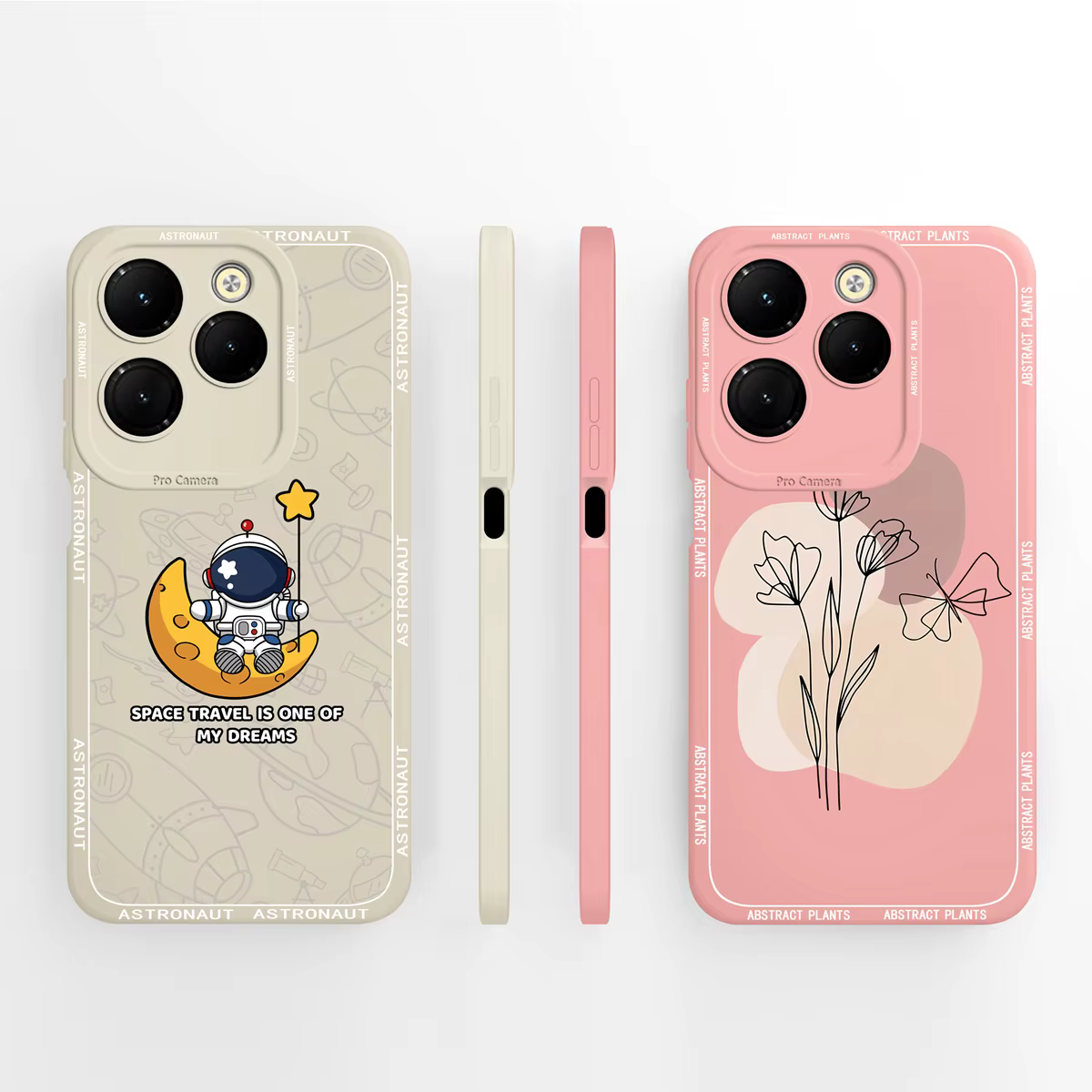 Infinix Hot 40 Pro Funda Silicona Líquida – Diseño Mariposa - imagen 3