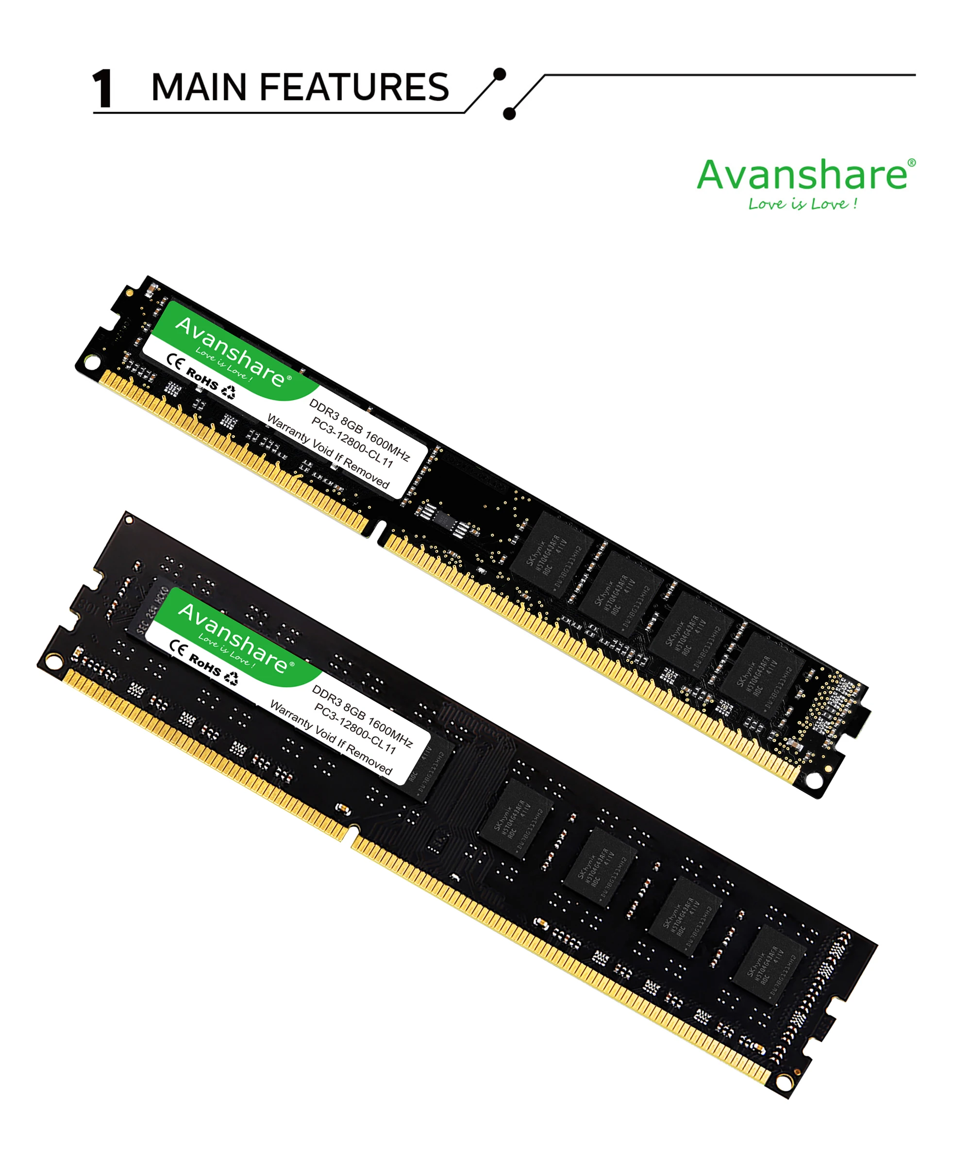 Memoria RAM con disipador de calor