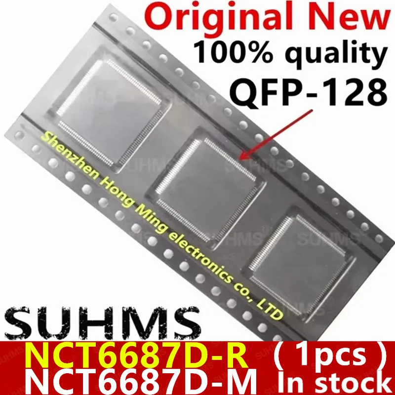 Chip NCT6687D en QFP-128