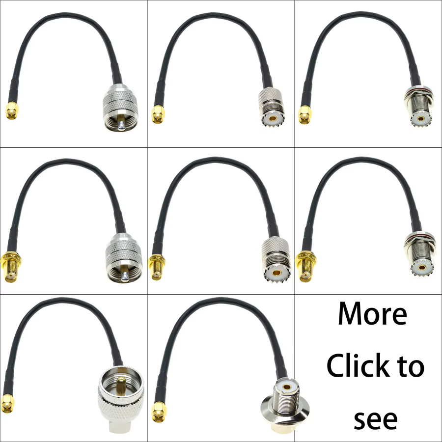 Conector y cable RG58