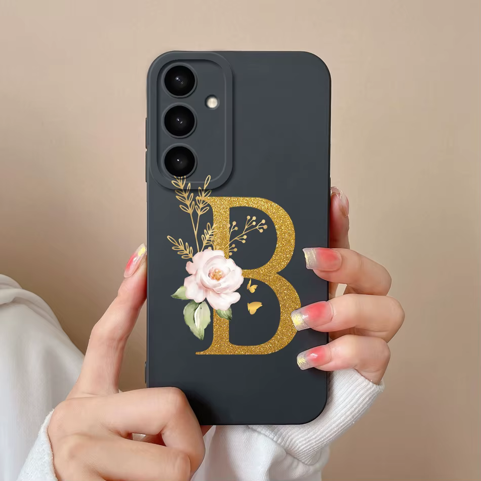 Detalle del diseño personalizado de la funda para Galaxy S24 FE