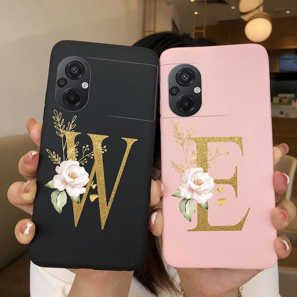 Funda Xiaomi POCO M5 TPU Silicona Suave Antigolpes Letras - imagen 5