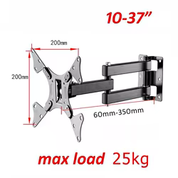 Soporte TV pared extensible movimiento total LCD VESA