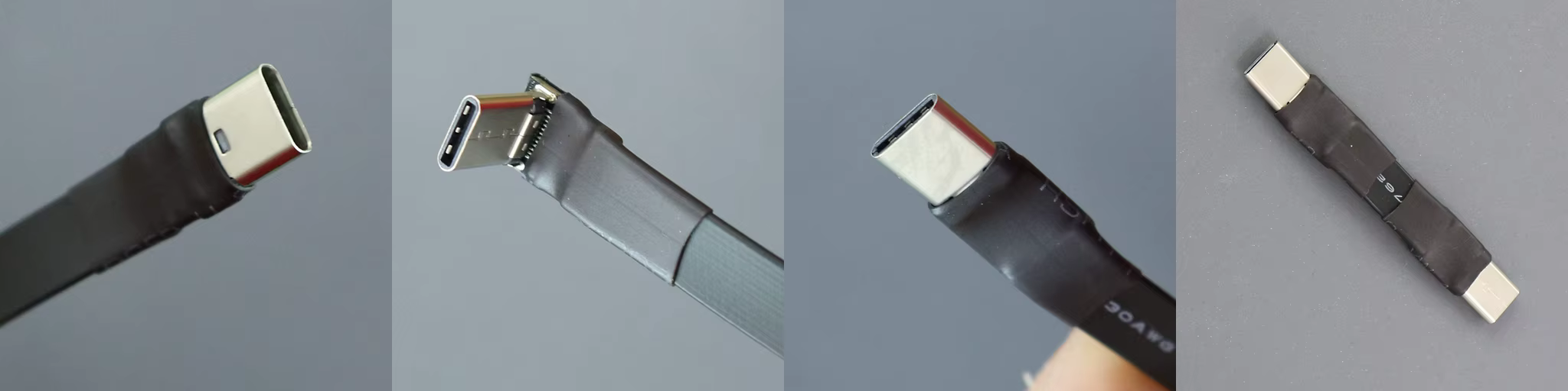 Cable USB-C 3.1 Gen2 extensión 90°