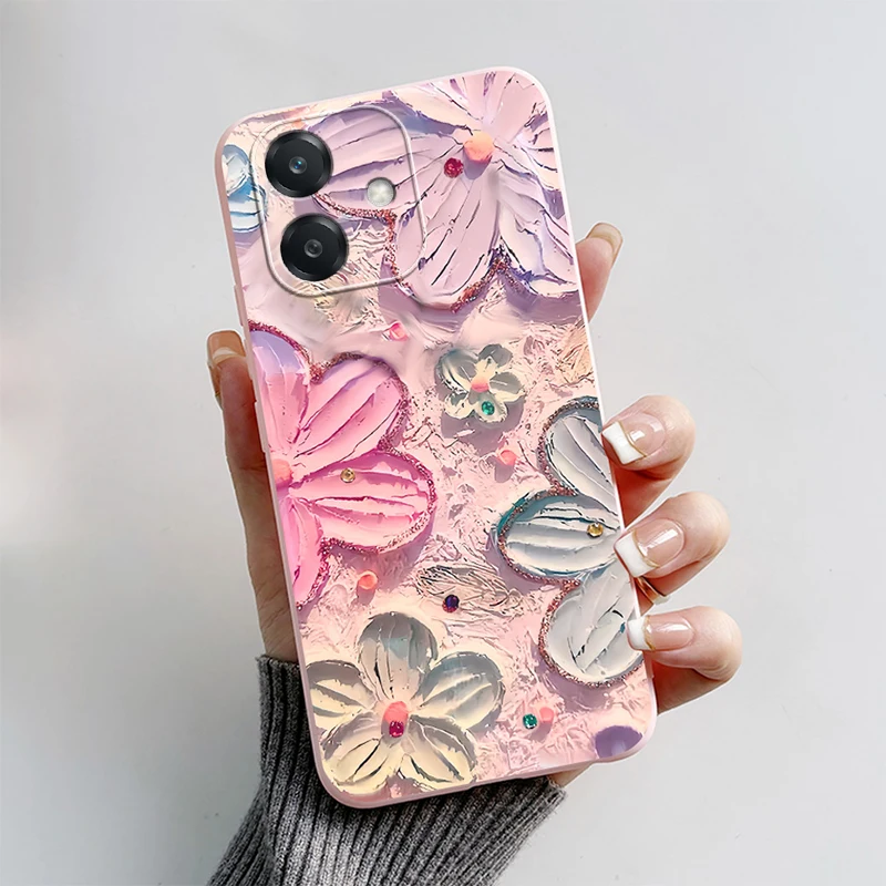 Detalle de funda ilustrada para Oppo A40 y Oppo A40M